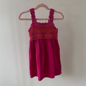GAP Pink and Orange Dress 4T